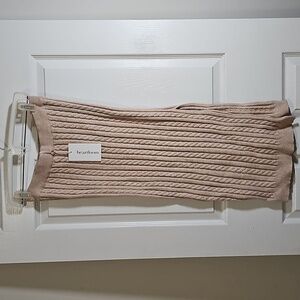 Heartloom (Anthropologie) Asher Cable Knit Bodycon Skirt Mini Dress Size S